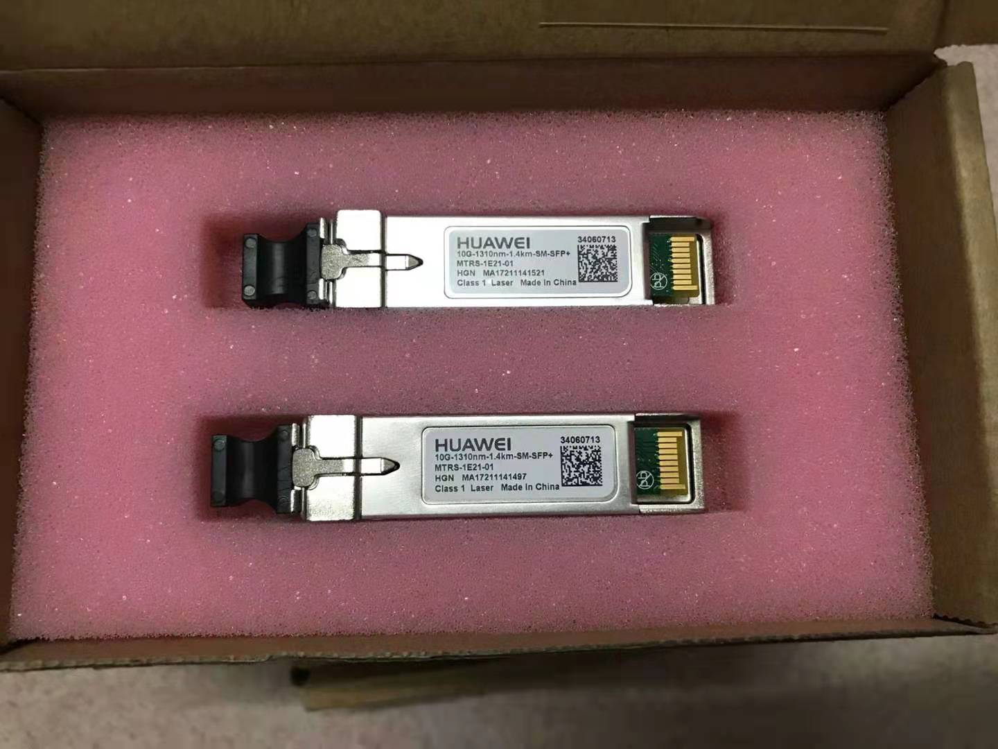 华为 10G-1310NM-10KM-SM-SFP+光模块