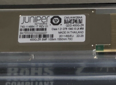  Juniper QDD-400-ZR 740-114884