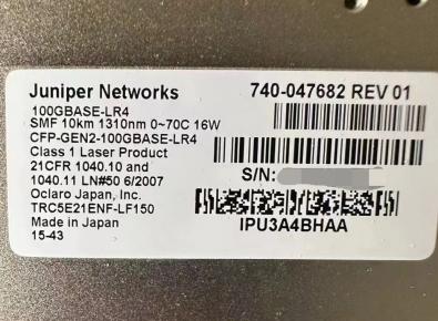 Juniper CFP-GEN2-100G-LR4   740-047682